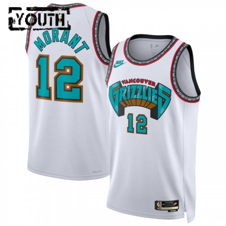 NBA Memphis Grizzlies Trikot Ja Morant Nike 2024-25 Classic Edition Weiß Swingman - Kinder